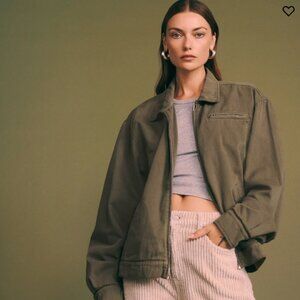 NWT Reformation Marco Bomber Jacket